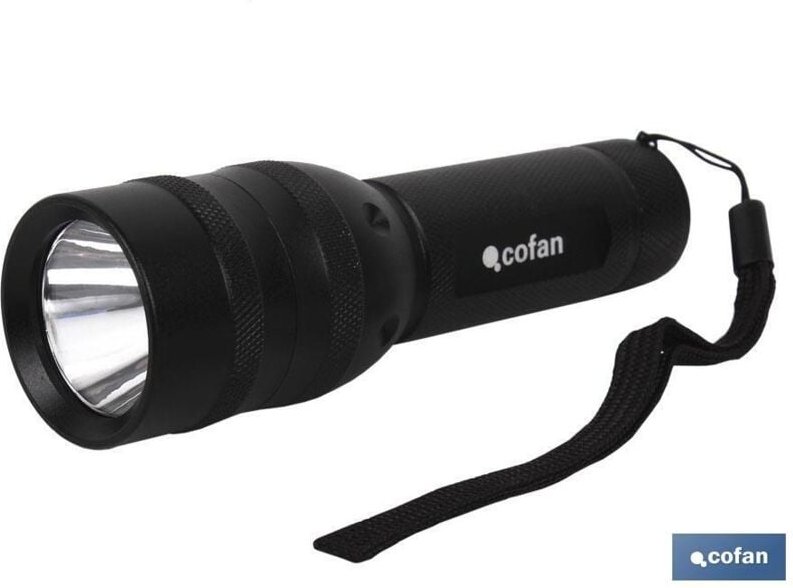 Hochleistungs-LED-Aluminium-Taschenlampe 120 lm Ø3,7 x 15 cm