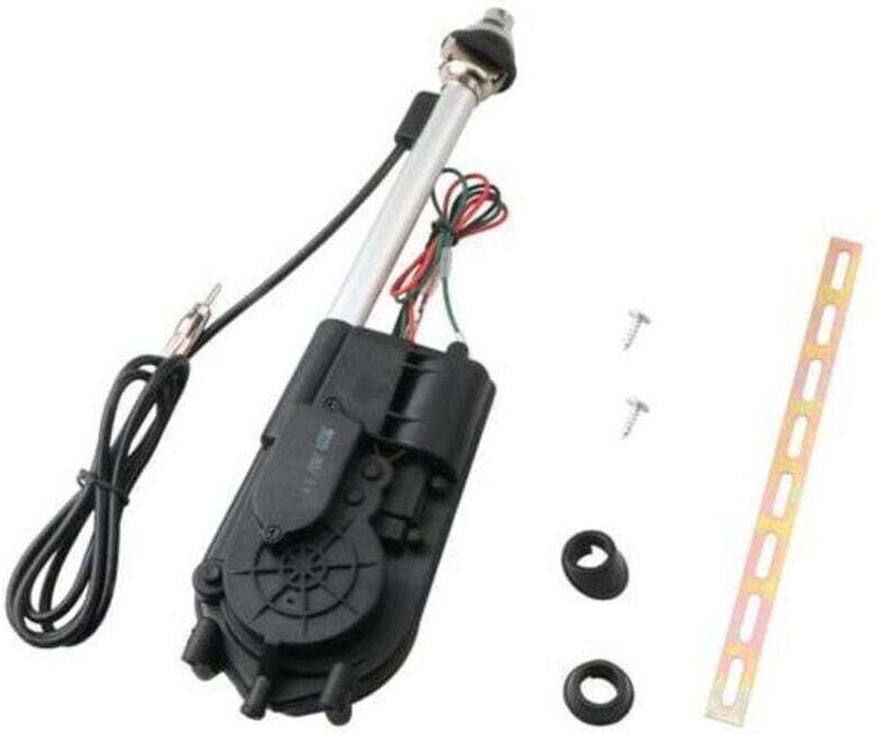 Ulisem Vollautomatische elektrische Antenne, FM AM Radioantenne Montagesatz für Auto-Ersatzkotflügel
