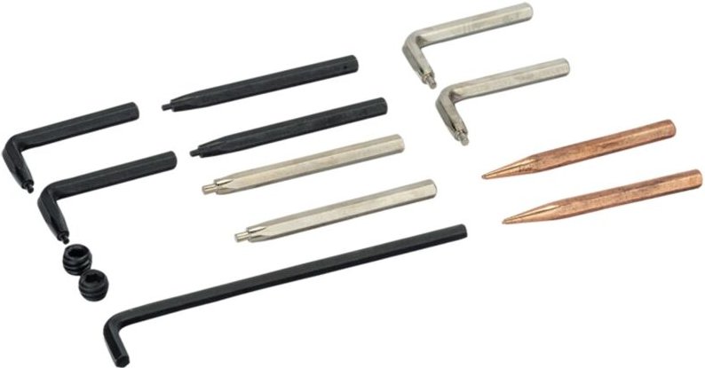 Bahco Ersatzspitze für die umstellbare 90°-Sicherungsringzange 2928-250, 250 mm, 3 paar