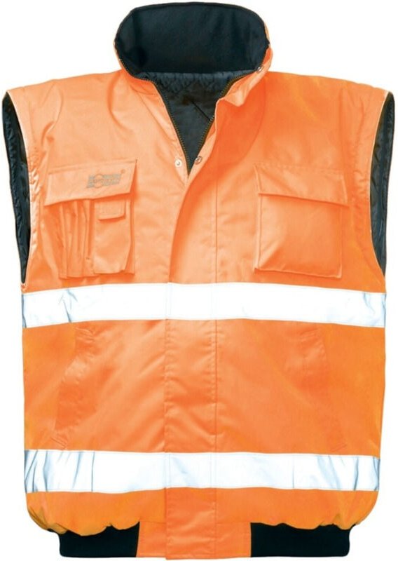 Warnpilotenjacke Tom, Gr. 2XL, orange - Safestyle
