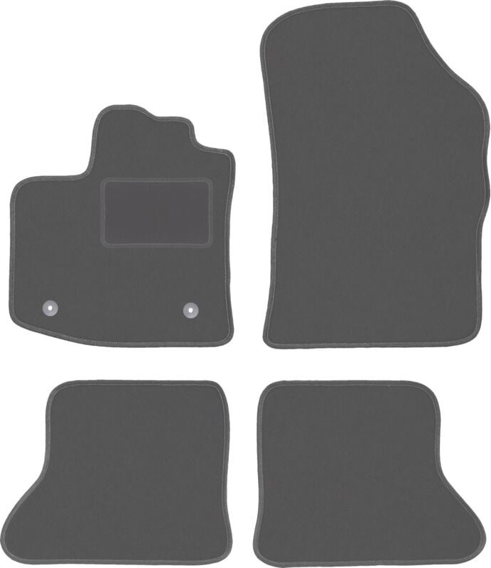 Graphit-Fußmatten für: Dacia Dokker Minivan (2013-)