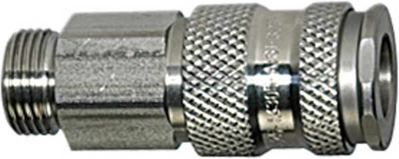 Schnellverschlusskupplung nw 7,8, Edelstahl 1.4305, g 1/2 ag - Riegler