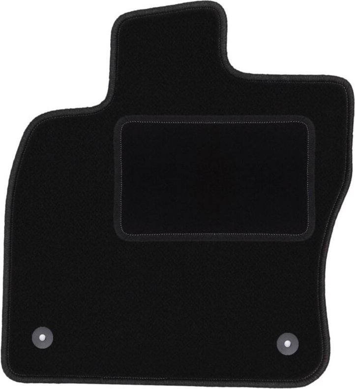 Fahrermatte schwarz für: Audi Q2 Crossover (2016-)
