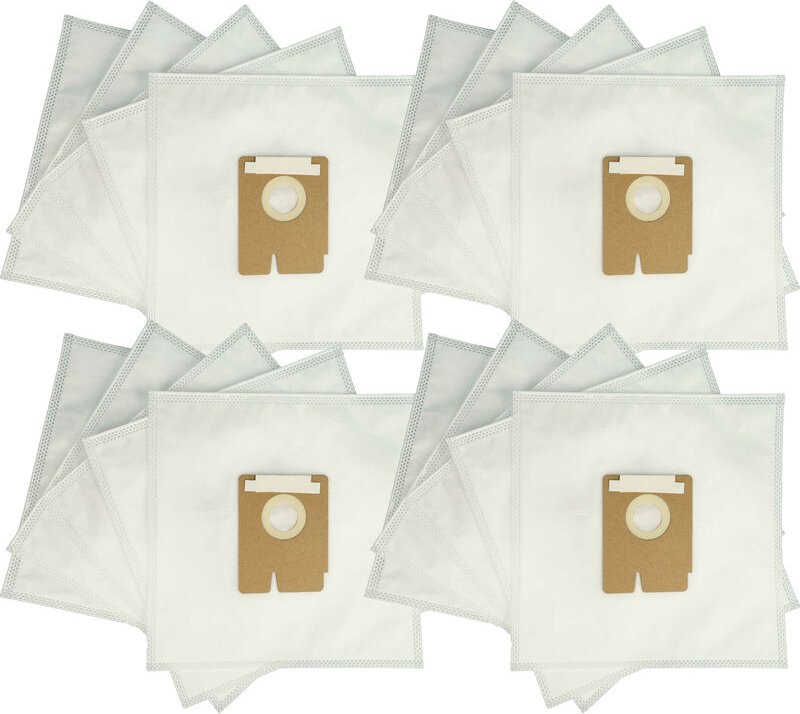 20x Staubsaugerbeutel kompatibel mit Hoover TFV2017 011, tfv 2015 021, TFV2016 011 Staubsauger - Mikrovlies, 27,6cm x 26...
