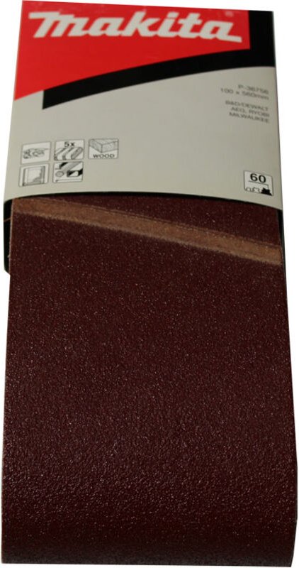 Schleifband 100 x 560 mm/K60/5 Stk. 100 x 560 mm • K60 • 5 Stk. - Makita