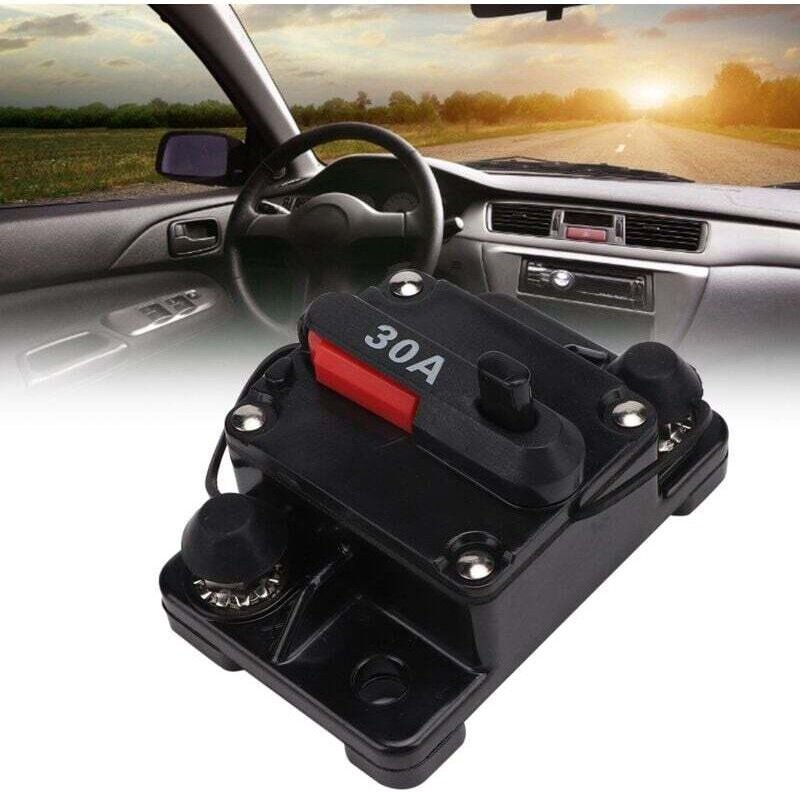 12 v 30 A/40 A/60 a Autoradio Rückstellbarer Inline-Leistungsschalter mit Selbstwiederherstellungssicherung (30 a)