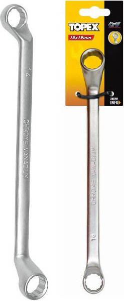 Ringschlüssel CrV 10 bis 32 mm 24 x 27 mm