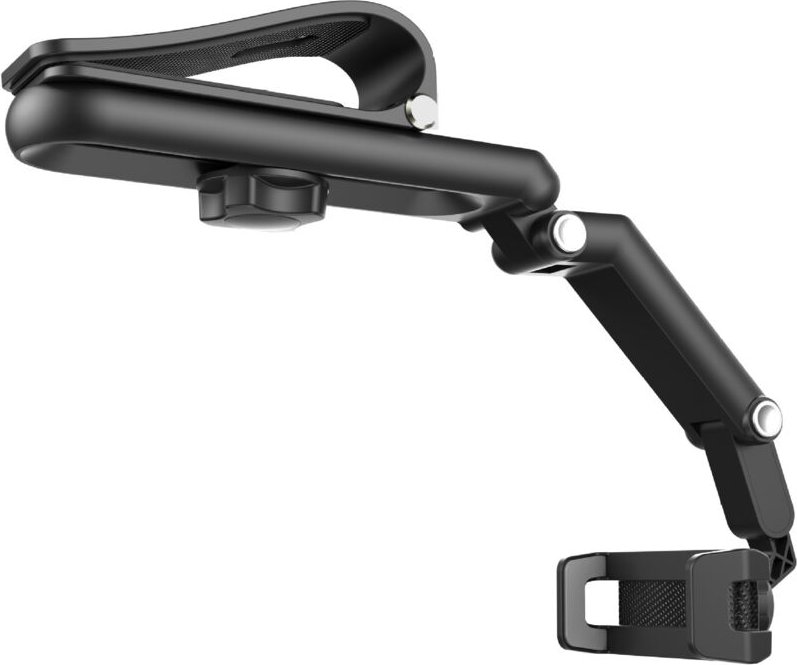 Autotelefonhalter für Sonnenblende, verstellbare Autohalterung, Autoclip, kompatibel mit allen Smartphones – Grau