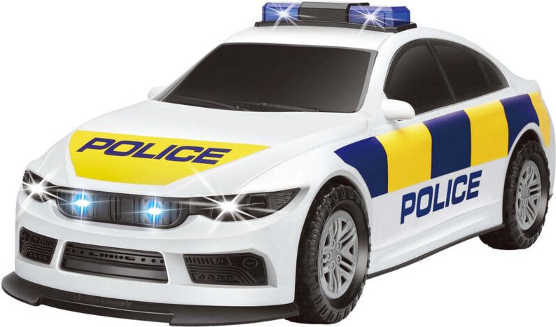 Action spa polizeiauto mit reibungskraft