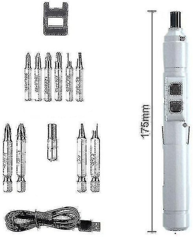 Ahlsen Akkuschrauber, wiederaufladbare 3,6-V-Schraubendreherwerkzeuge mit