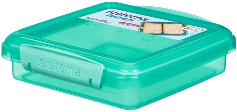 Sandwich-Box 450 ml farbig sortiert - Sistema