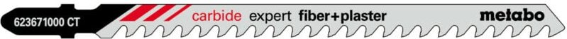 Metabo - Stichsägeblatt 'expert fiber + plaster' 106/ 4,3 mm, hm (623688000)