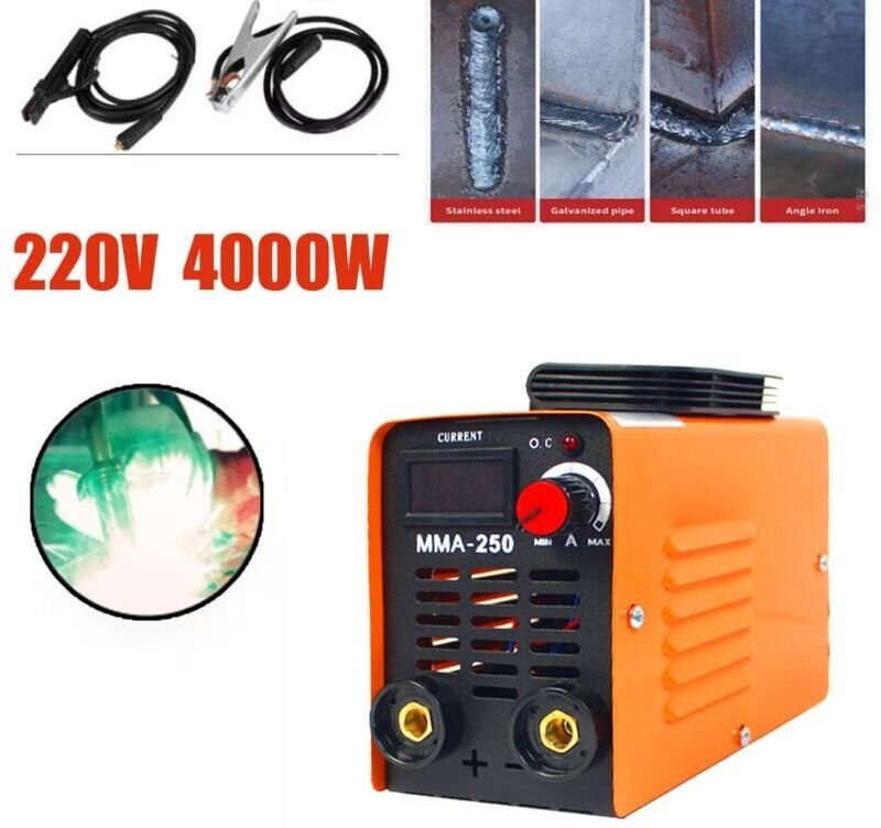 SNQ - MMA-250A Ultra Mini Inverter-Schweißgerät, digitales LCD-Display, igbt dc Elektrodenschweißgerät