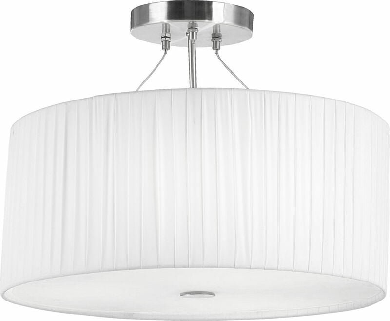 Globo - Elegante Decken Lampe Hänge Leuchte Plissee Wohnraum Beleuchtung 15105-3
