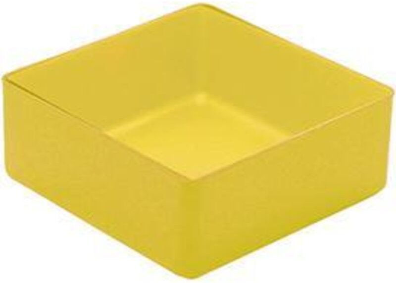 Einsatzkasten 99x99x40 mm gelb