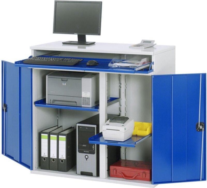 Computer-Schrank - Modell 60 BxTxH 1100x520x1060mm - RAU