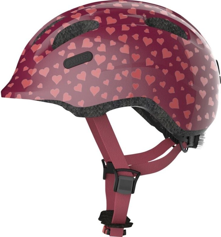 Fahrradhelm Kinder Kids Pro Größe s cherry heart - Abus