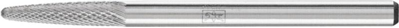 PFERD TOOLS Hartmetall Hochleistungsfrässtift MICRO Rundbogen RBF Ø 03x13 mm Schaft-Ø 3 mm Feinbearbeitung