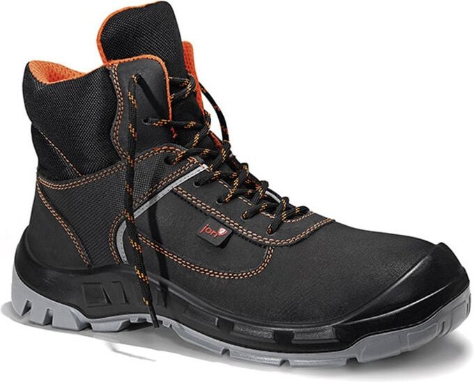 Thumbnail - jori Sicherheitsschnürstiefel joCOLOUR orange Mid S3, Gr. 41