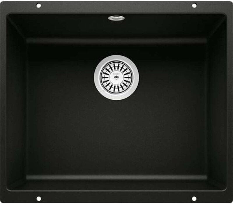 Rotan 500 - Silgranitspüle, 53x46 cm, Schwarz 526098 - Blanco