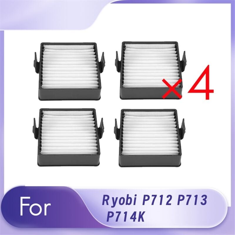 Thumbnail - 4 Stück Reinigungsfilter für Kehrroboter-Zubehör