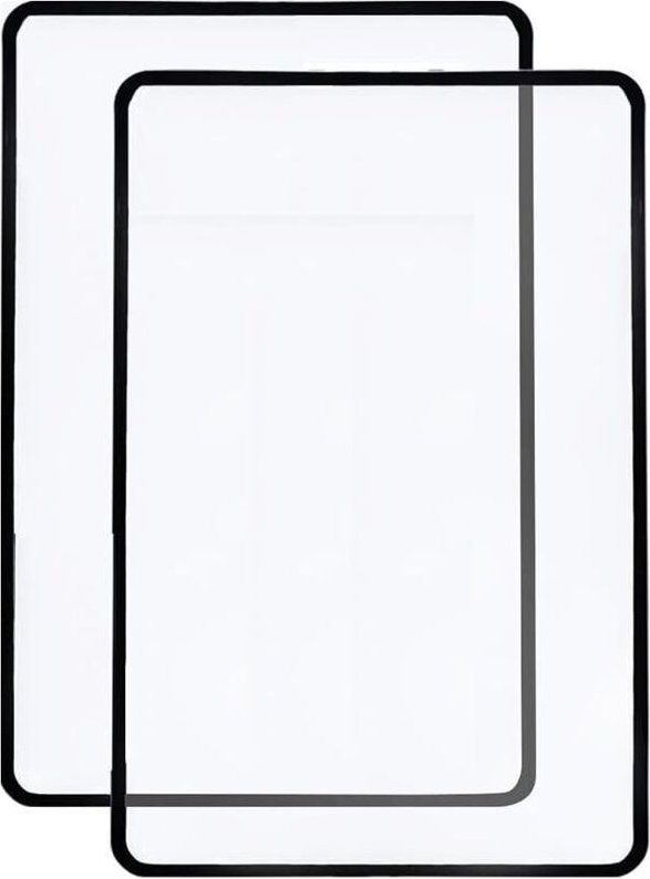 2 Stück 3X Vollseiten Lese Lupe Lupen Lesehilfe Vergröserung Große und Leichte rechteckige Leselupen Kunststff Leichte K...