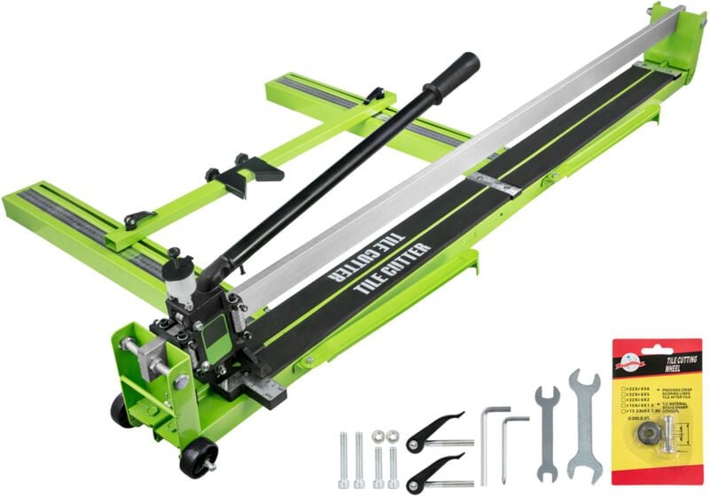 Mophorn - Fliesenschneider 47-Zoll manuelle Fliesenschneidemaschine Keramik-Porzellan-Schneider mit Laser-Führung Stahlr...