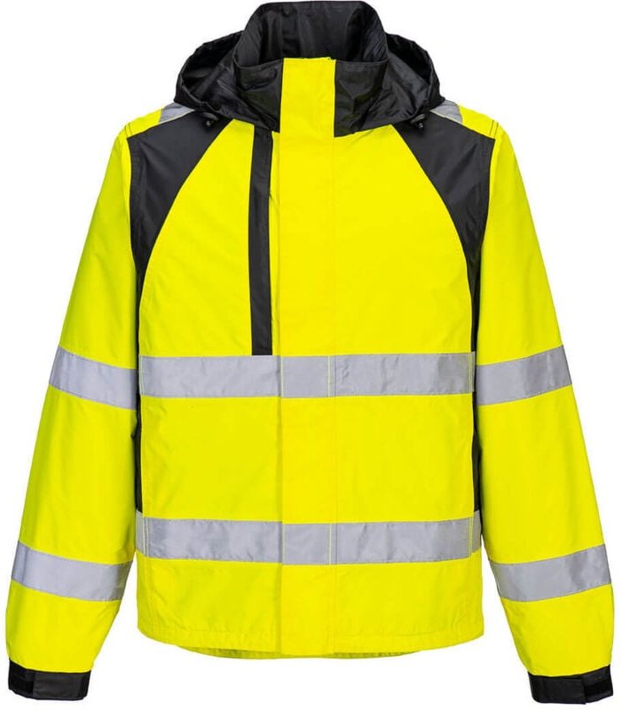 Regenjacke WX2 Eco Hi-Vis Gelb/Schwarz M