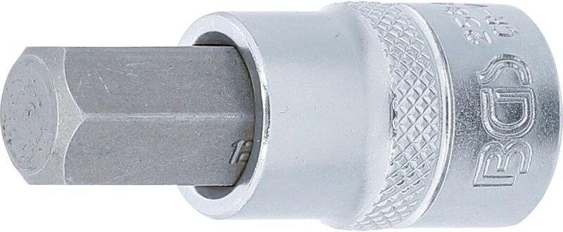 Thumbnail - Bit-Einsatz Antrieb Innenvierkant 10 mm (3/8') Innensechskant 12 mm