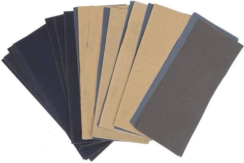 Schleifpapier, 28-teiliges Schleifpapier-Set, Schleif- und Polierblätter, Körnung 120-3000 【Weihnachtsgeschenk, Neujahrs...