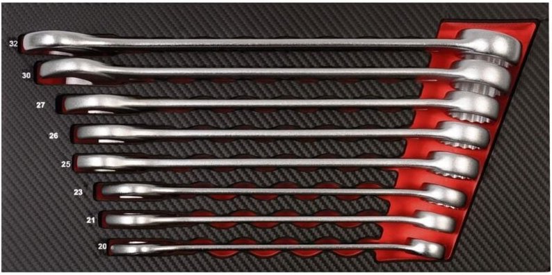 Projahn Gabelringschlüssel Einlage 8-tlg.