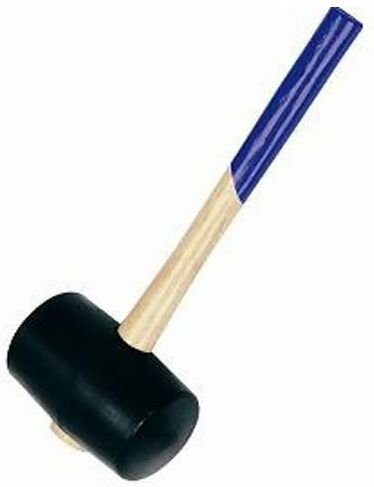 Thumbnail - Sieger Gummihammer 75 mm mit Stiel