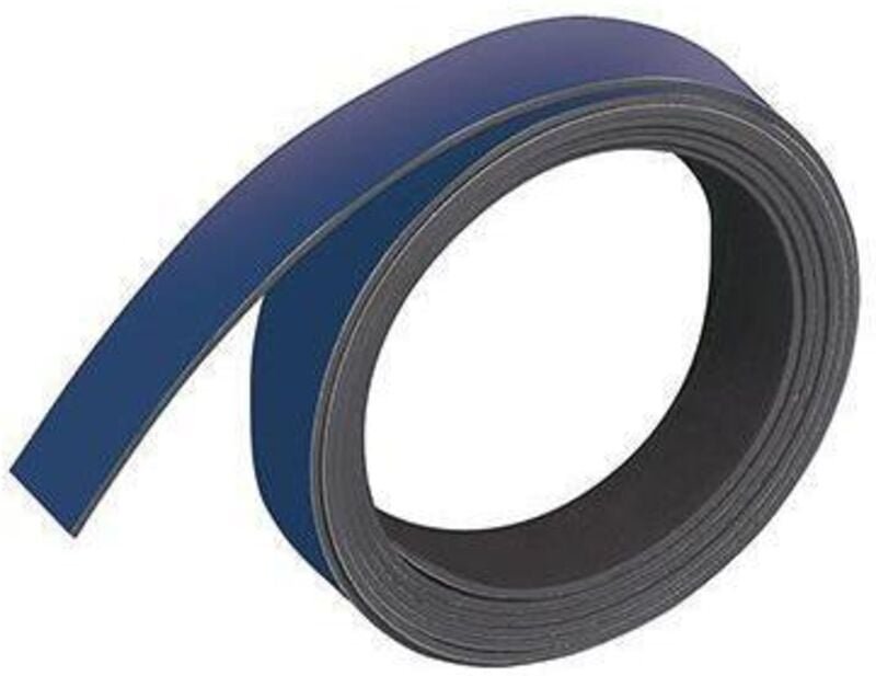 Thumbnail - Magnetband 5 mm x 1 m (B x L) blau 5 mm x 1 m (B x L) blau