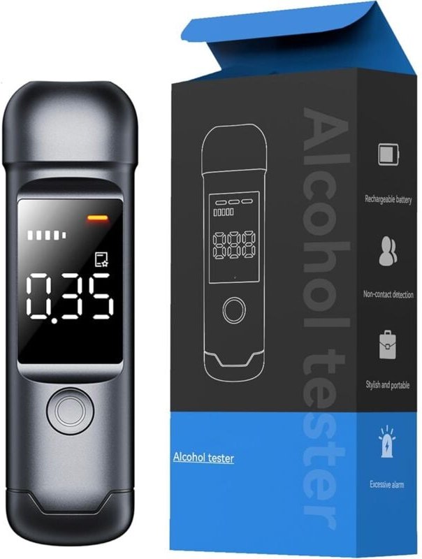 NF-zugelassener elektronischer Alkoholtester, Alkoholmessgerät, Alkoholmessgerät, persönlicher Alkoholtester, genaues Er...