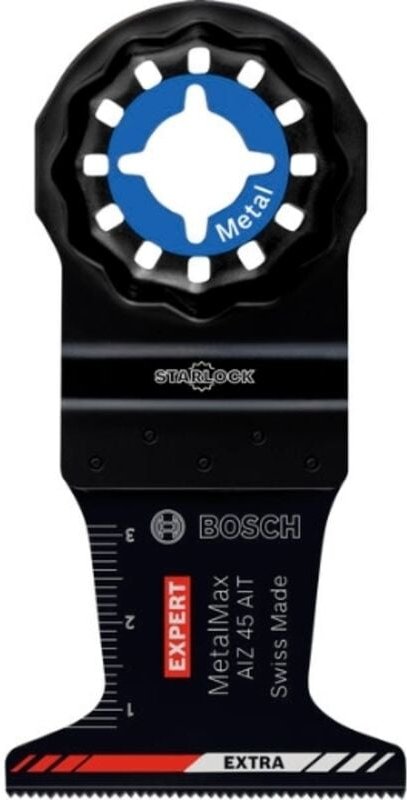 Thumbnail - Bosch 1x Schneid- und Einstechmesser EXPERT AIZ 45 AIT MetalMax (für Stahl, Edelstahl, Breite mm, Profi Zubehör MultiToo...