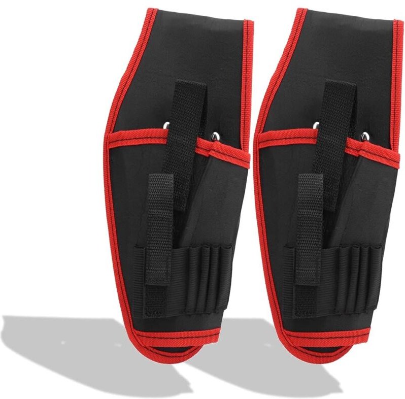 2-teilige Gürteltasche für elektrische Bohrer, multifunktionaler verstellbarer Hüftgurt, tragbare kabellose Elektriker-W...