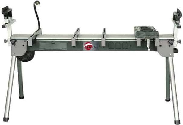 Tragbarer Werkbankstand Leman mit Schraubstock- und Lampenanschluss - EST290