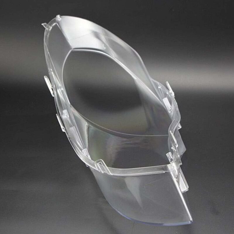 2 pcs Scheinwerferglas rechts und links Scheinwerferabdeckung Frontscheinwerfer Hauptscheinwerfer abs Kunststoff headlig...