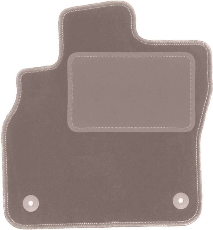 Beige Fahrermatte für: Audi Q3 II F3 SUV (2018-)