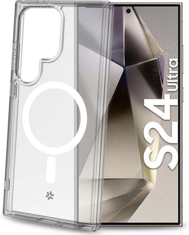 Gelskinmag magnetische tpu abdeckung galaxy s24 ultra 5g transparent