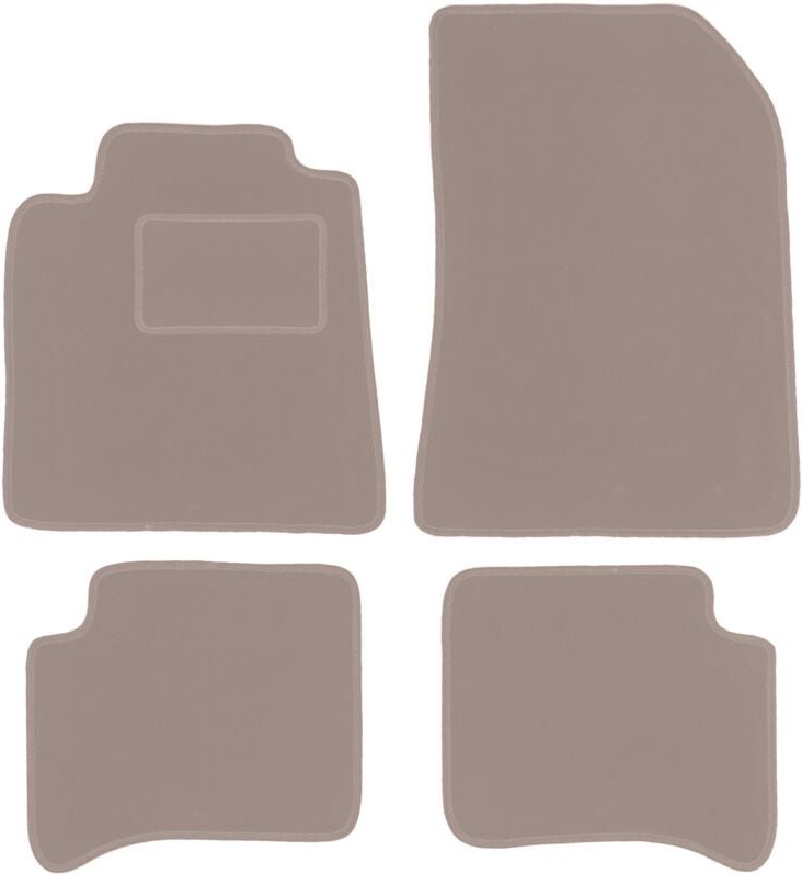 Beige Veloursmatten für: Renault Vel Satis Liftback, Fließheck (2001-2010)