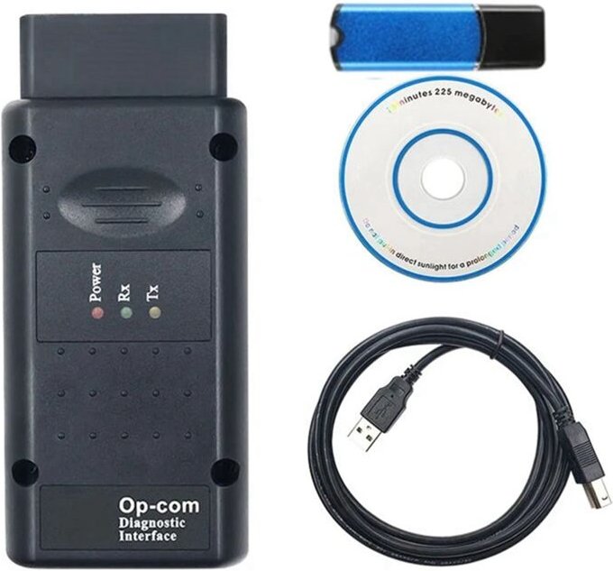 OPCOM 2021 mit USB-Dongle-Diagnosetools Op-Com V1.95 Flash-Update Op Com V2021 für -Autodiagnosetool
