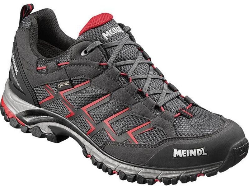 MEINDL Sportschuh 3825-01 Caribe GTX, Gr. 11,5 scharz/rot