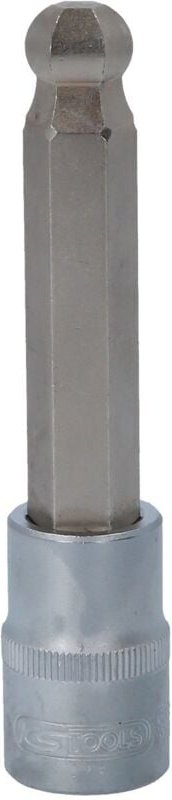 1/2' Bit-Stecknuss Innensechskant mit Kugelkopf, lang, 13mm