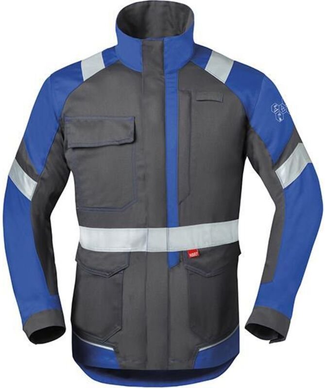 Thumbnail - FP - Havep Multinormlangjacke 50285 5 Safety Image+ Gr. 52 kohlengrau-blau