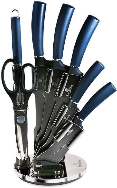 Berlinger Haus Bh-2564 Aquamarin Messerset Im Ständer