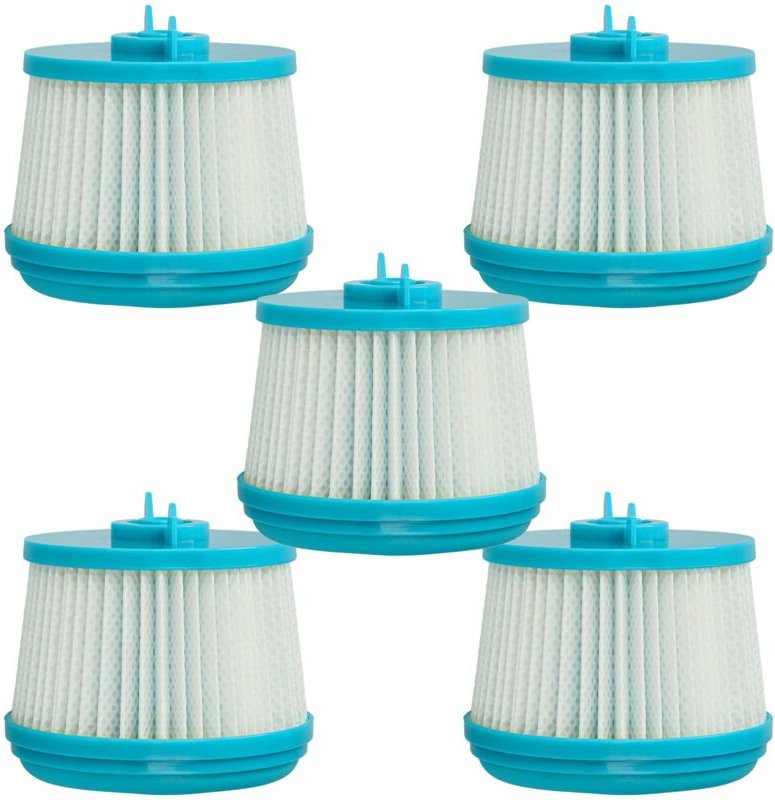 vhbw 5x Nachmotorfilter Ersatz für Genius A01328, A04264, A28041 für Staubsauger - HEPA Filter