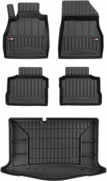 SET 3D Gummimatten Nissan Micra K14 HB ab 2016-