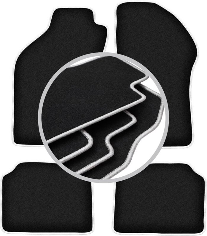 CARLUX-SILVER Autofußmatten für: Alfa Romeo 145 Fließheck (1994-2001)