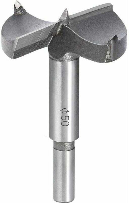 Holzbohrer, 50 mm Hartmetall-Holzfräser, zum Einbau von Holzkugeltüren, Schubladen, Sperrholz, hilft Ihnen, schnell saub...